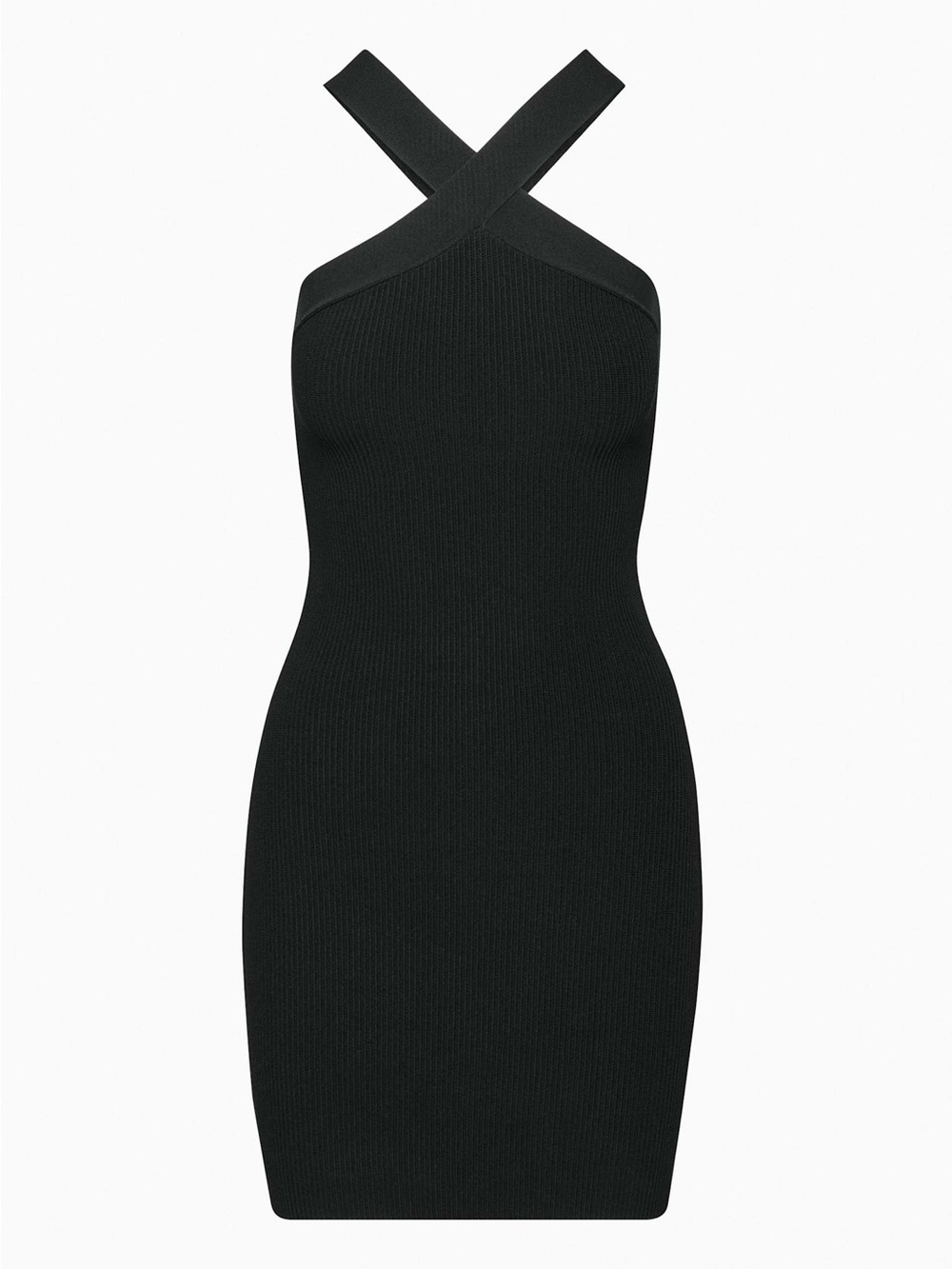 Babaton Sculpt Knit Criss Cross Dress - Picture 2 of 9
